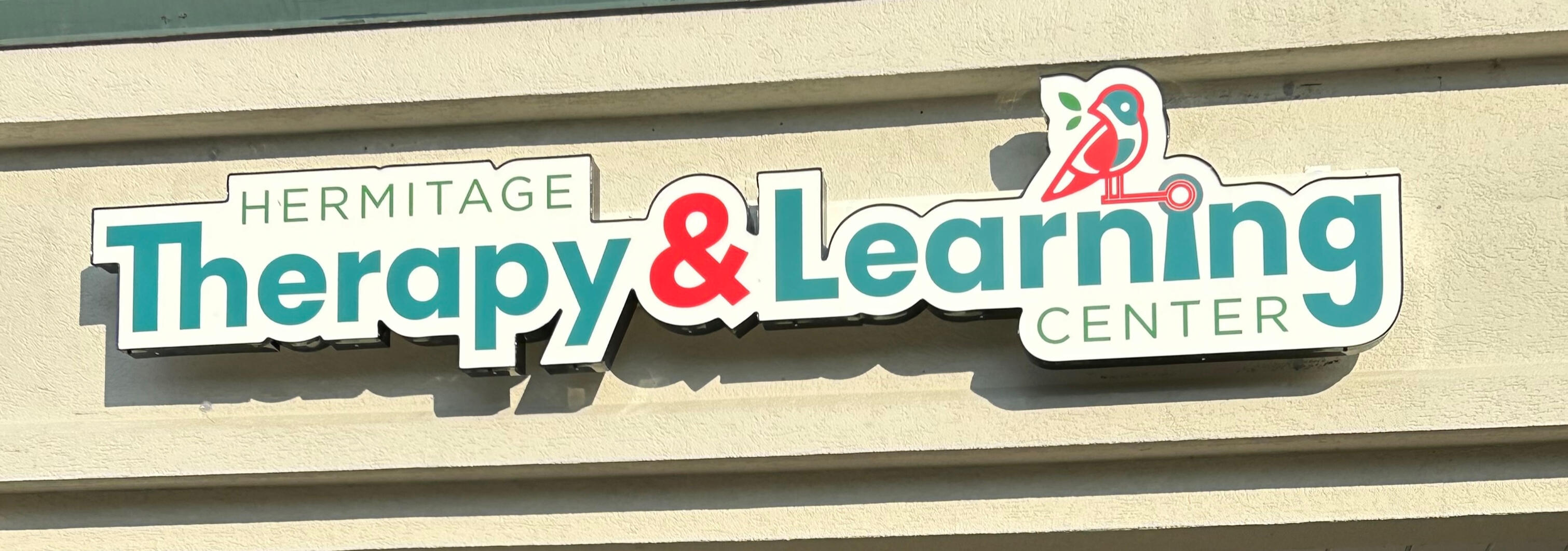 The Hermitage Therapy & Learning Center logo. The Hermitage Therapy & Learning Center logo.